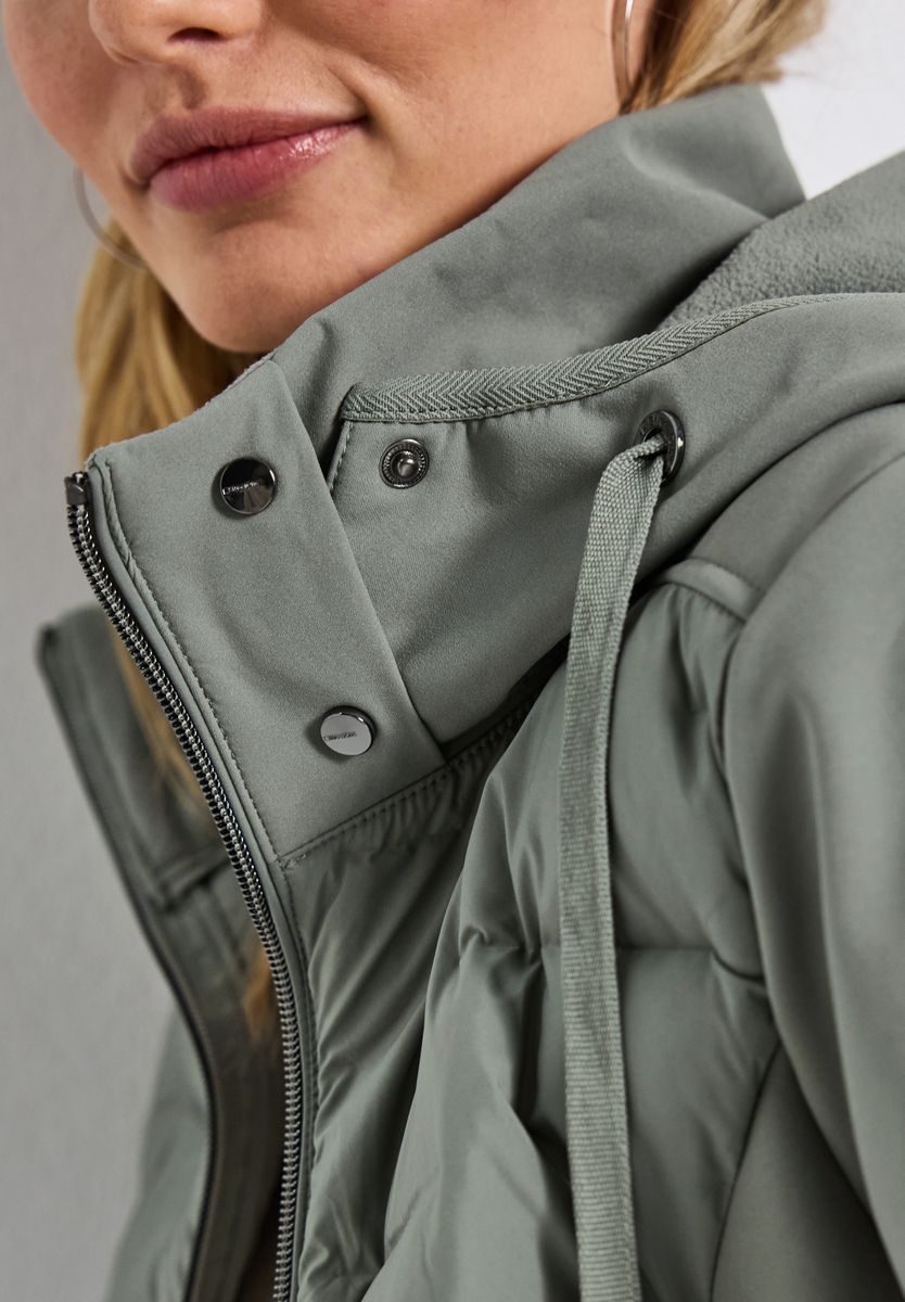 Strukturmix Softshelljacke