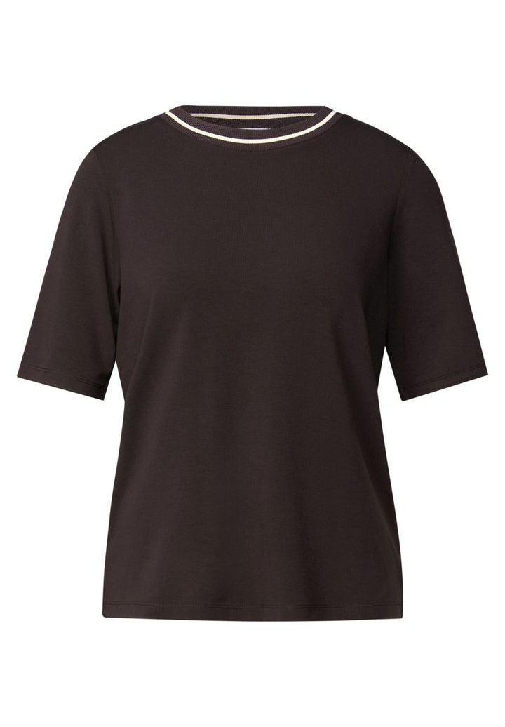 Shirt mit Rippdetail
