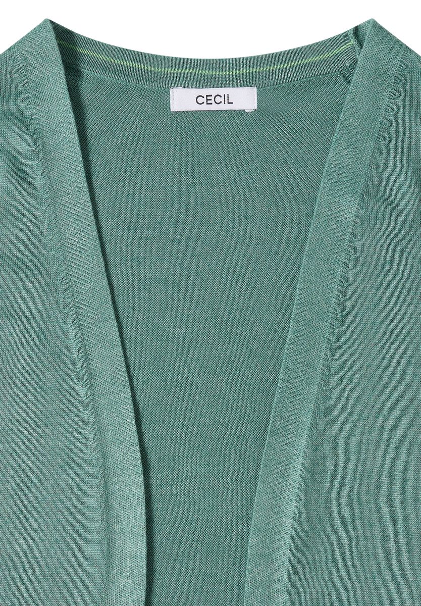 Offene Strickjacke