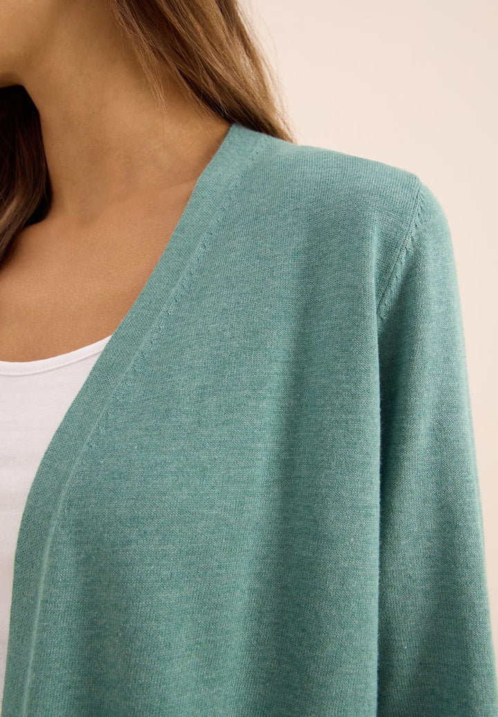 Offene Strickjacke