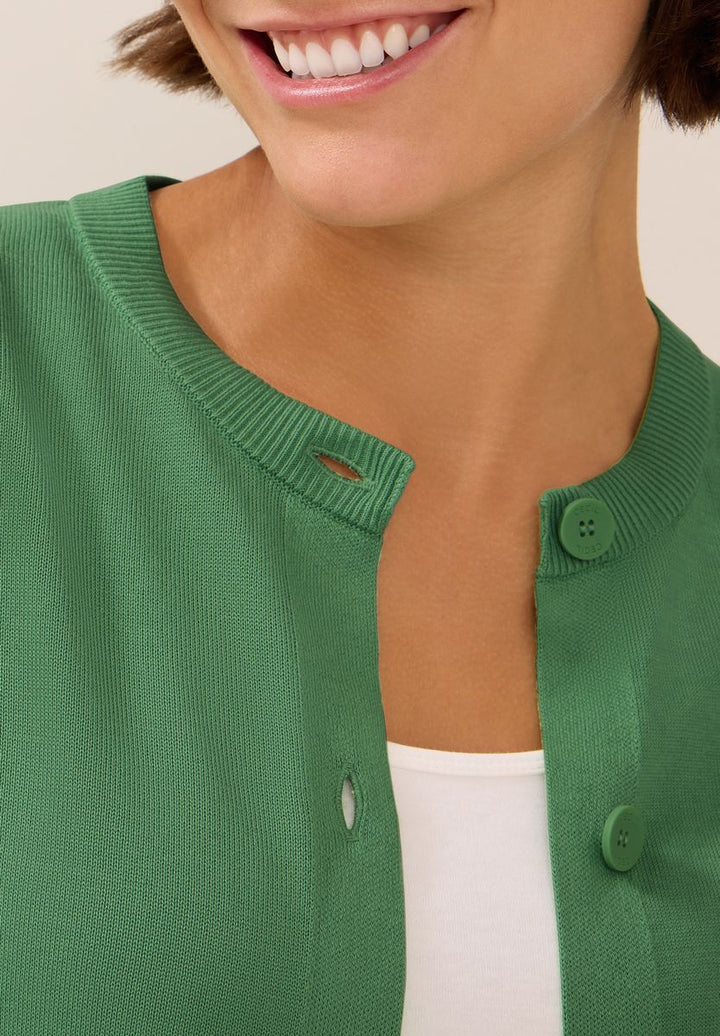 Strickjacke mit Knopfleiste