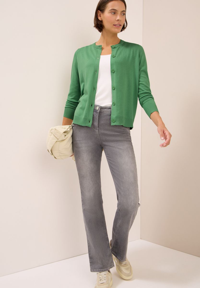Strickjacke mit Knopfleiste