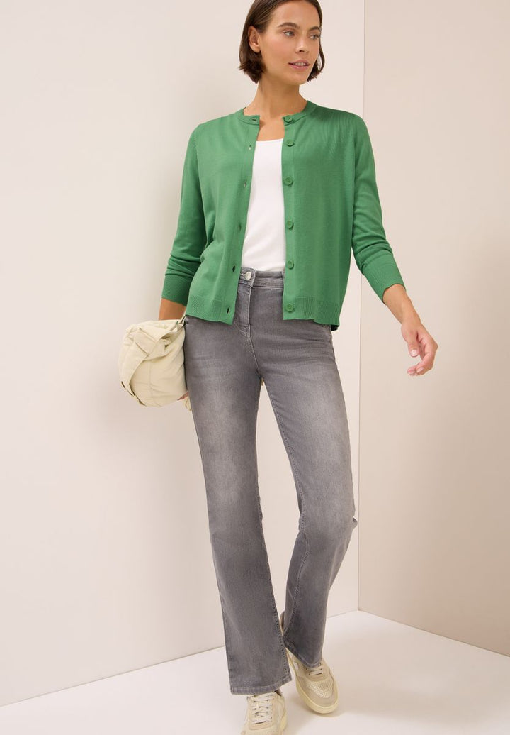 Strickjacke mit Knopfleiste