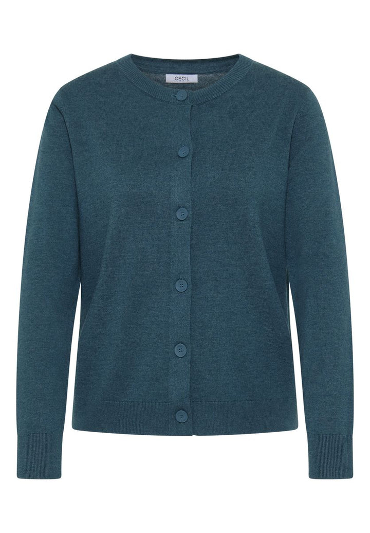 Strickjacke mit Knopfleiste