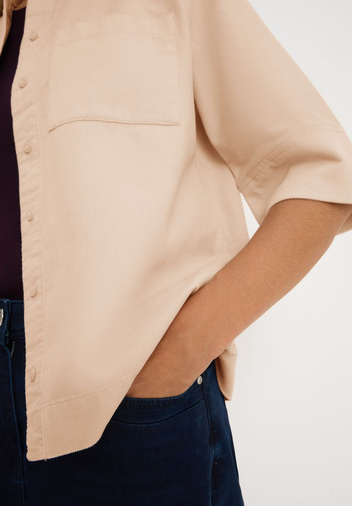 Cord Hemdbluse