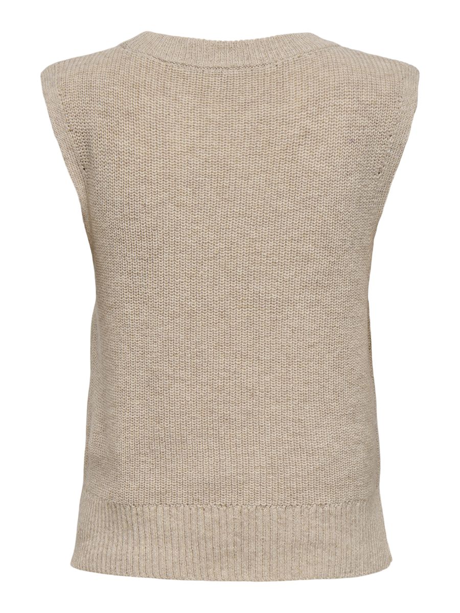 ONLPARIS LIFE SL SLIT VEST KNT