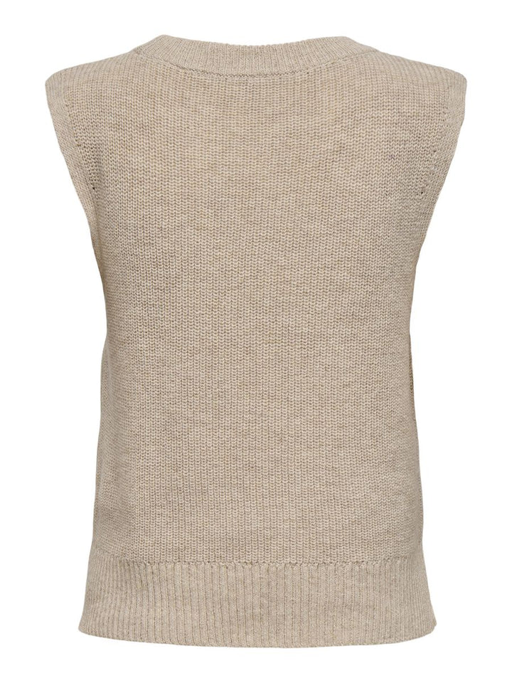 ONLPARIS LIFE SL SLIT VEST KNT
