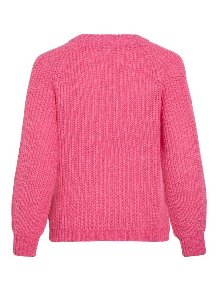 VISOTA O-NECK L/S KNIT TOP/PB