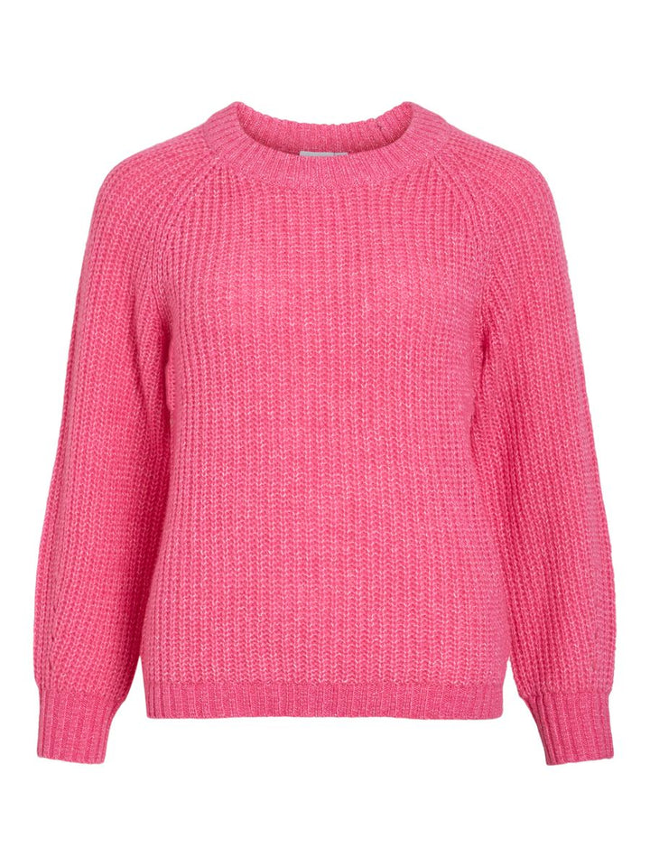 VISOTA O-NECK L/S KNIT TOP/PB
