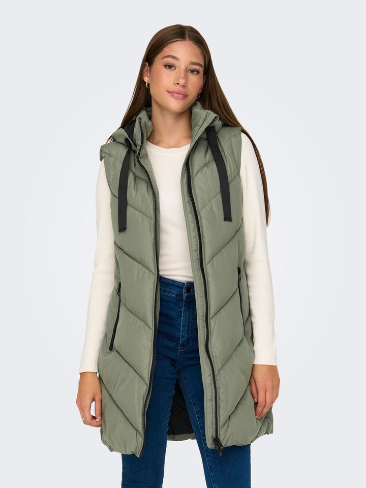 JDYSKYLAR LIFE HOOD WAISTCOAT OTW NOOS
