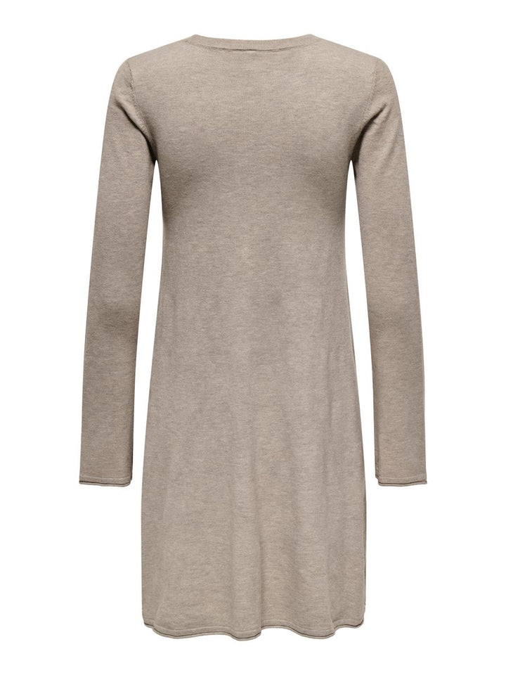 ONLAMALIO LIFE LS ONECK DRESS KNT