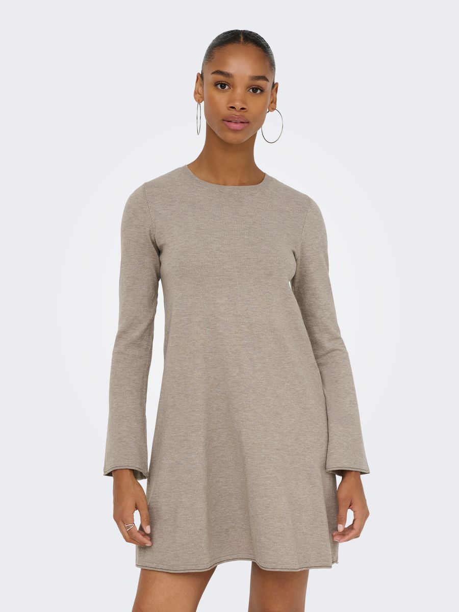 ONLAMALIO LIFE LS ONECK DRESS KNT