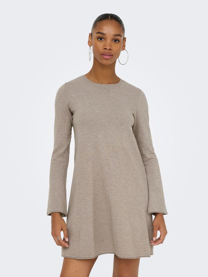 ONLAMALIO LIFE LS ONECK DRESS KNT