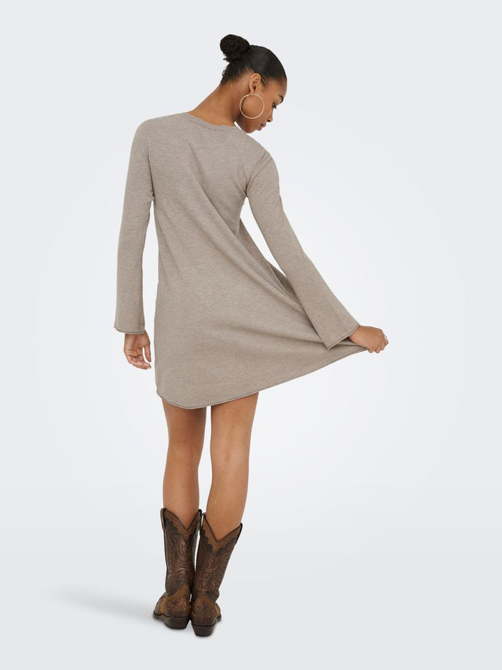 ONLAMALIO LIFE LS ONECK DRESS KNT