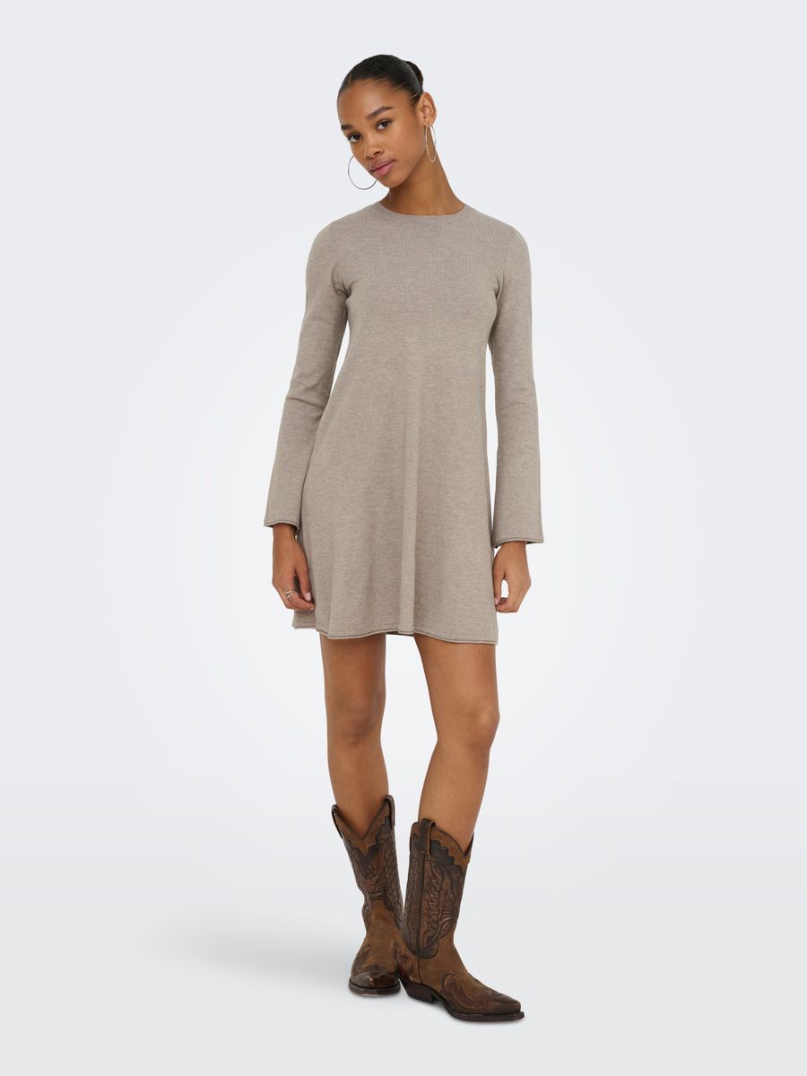 ONLAMALIO LIFE LS ONECK DRESS KNT