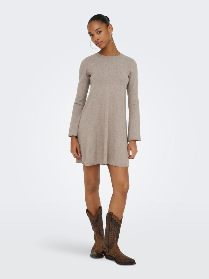 ONLAMALIO LIFE LS ONECK DRESS KNT