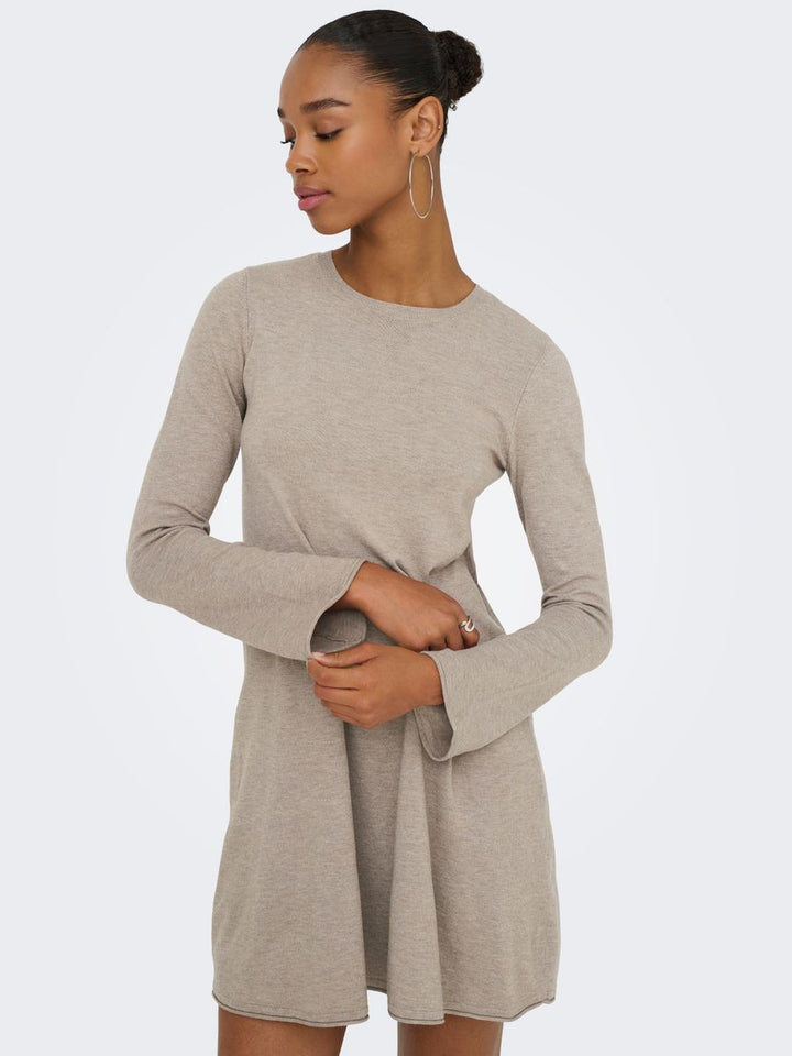 ONLAMALIO LIFE LS ONECK DRESS KNT