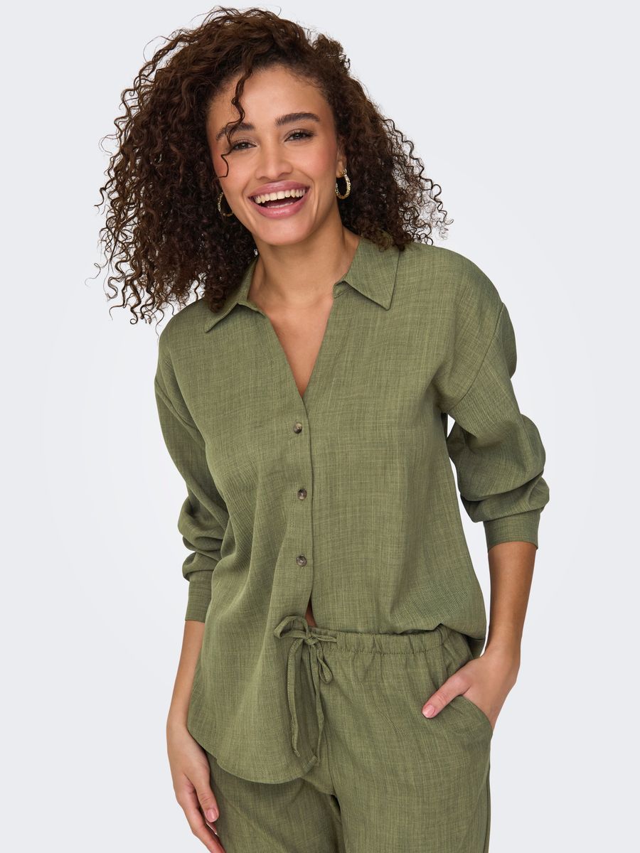 JDYNINA L/S SHIRT WVN NOOS