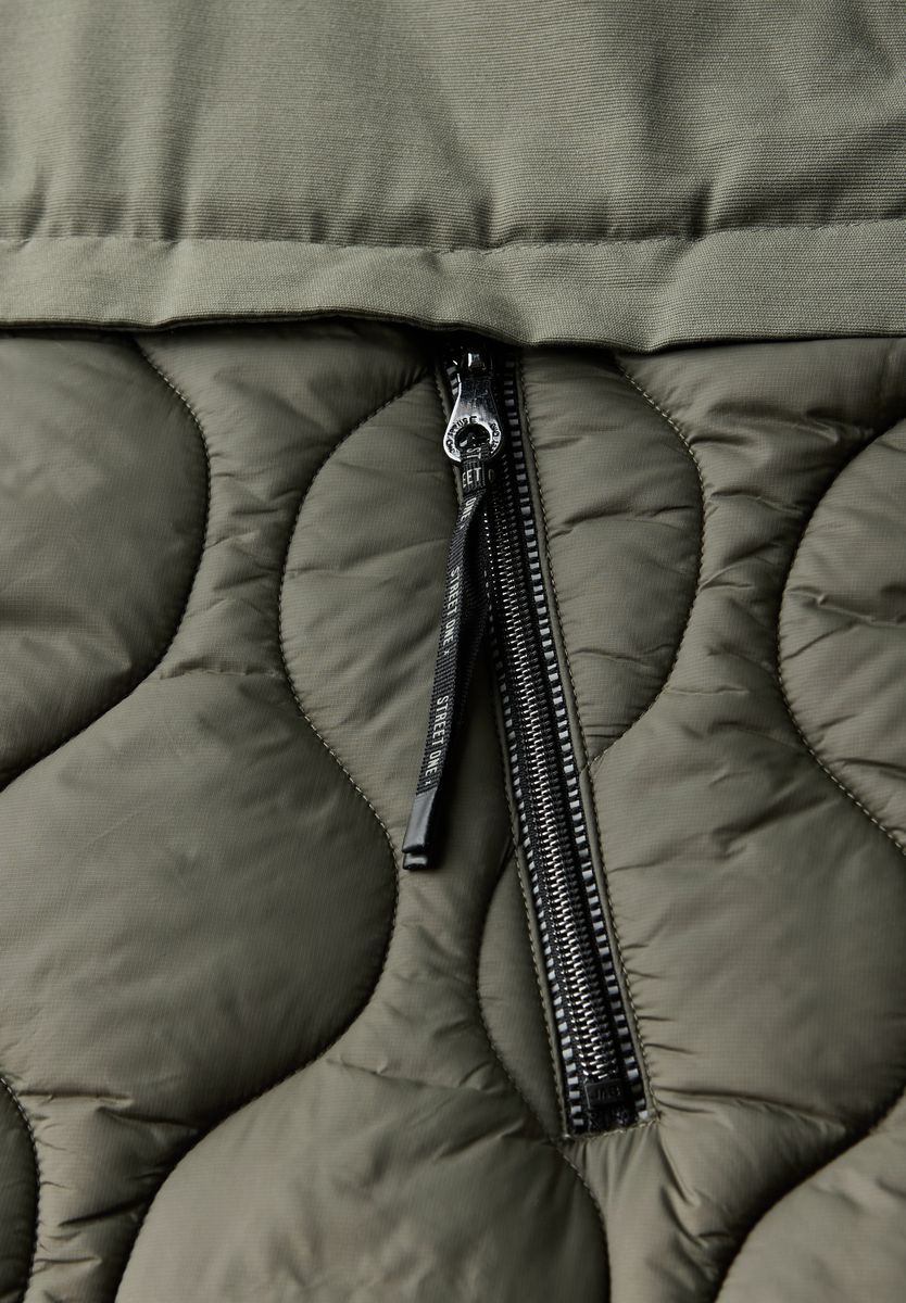 Strukturmix Jacke