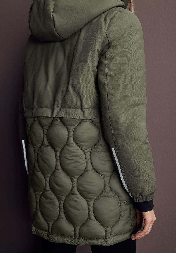 Strukturmix Jacke