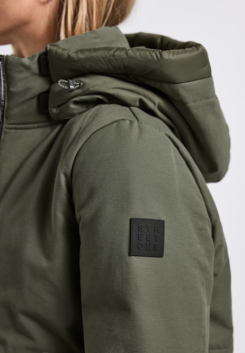 Strukturmix Jacke