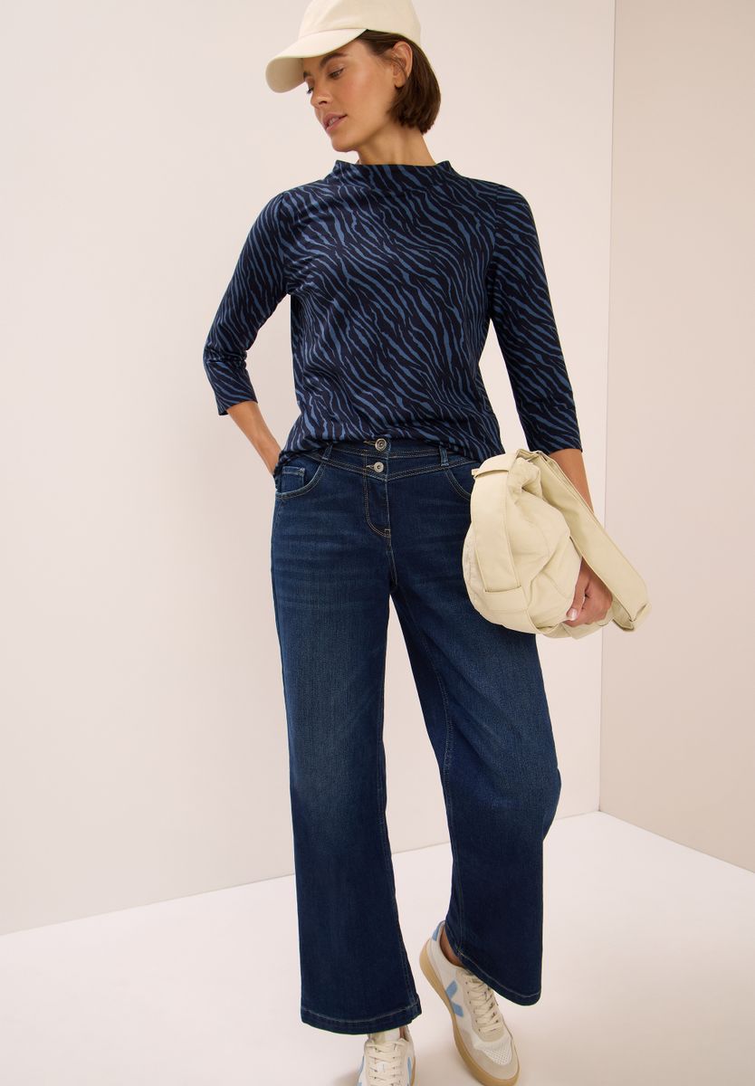Shirt mit Minimal Print