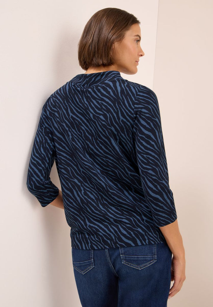 Shirt mit Minimal Print