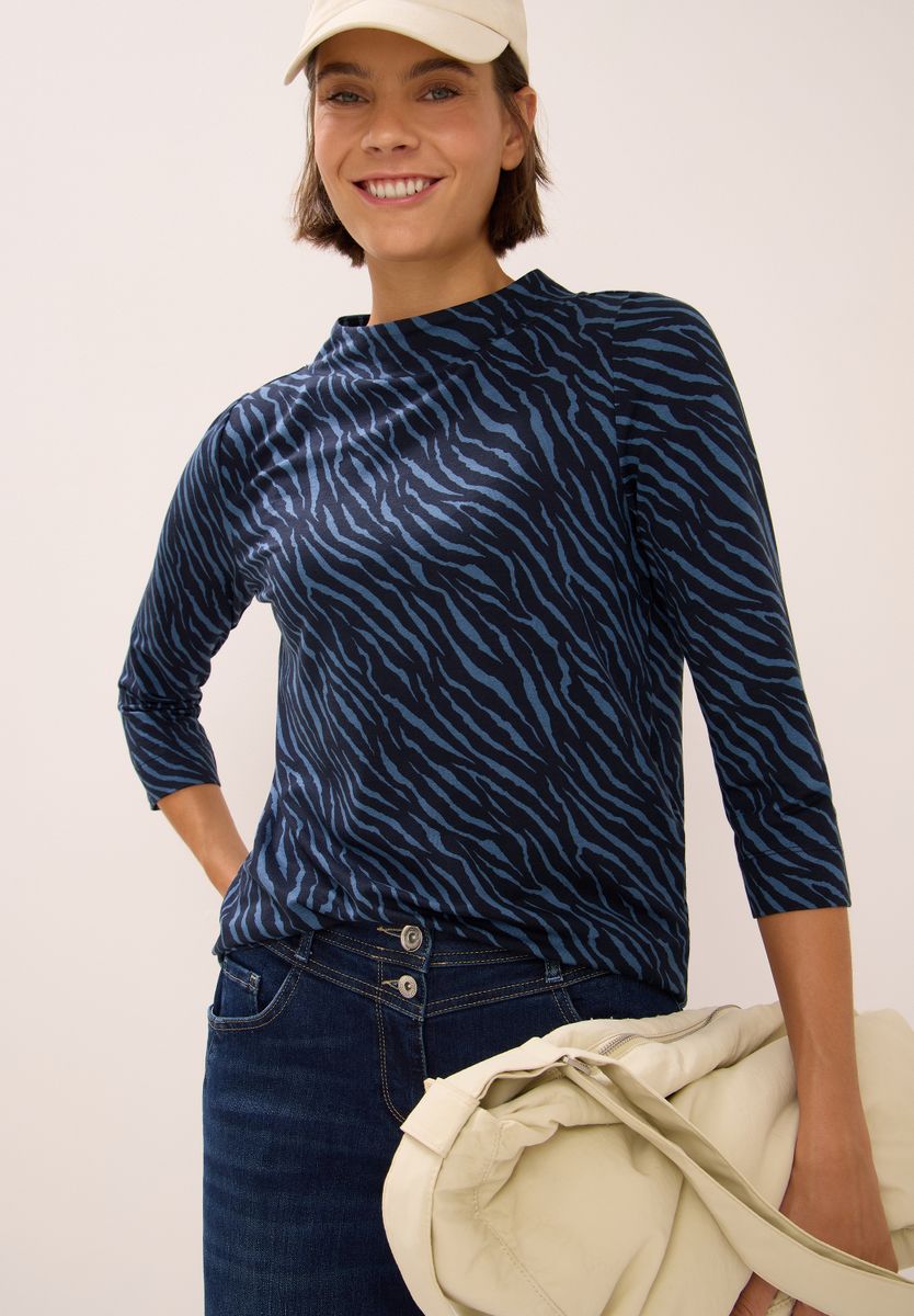 Shirt mit Minimal Print