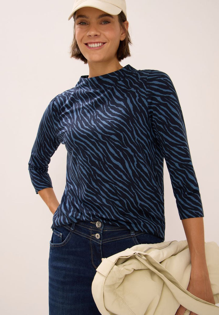 Shirt mit Minimal Print