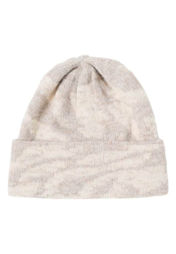 Beanie mit Zebramuster