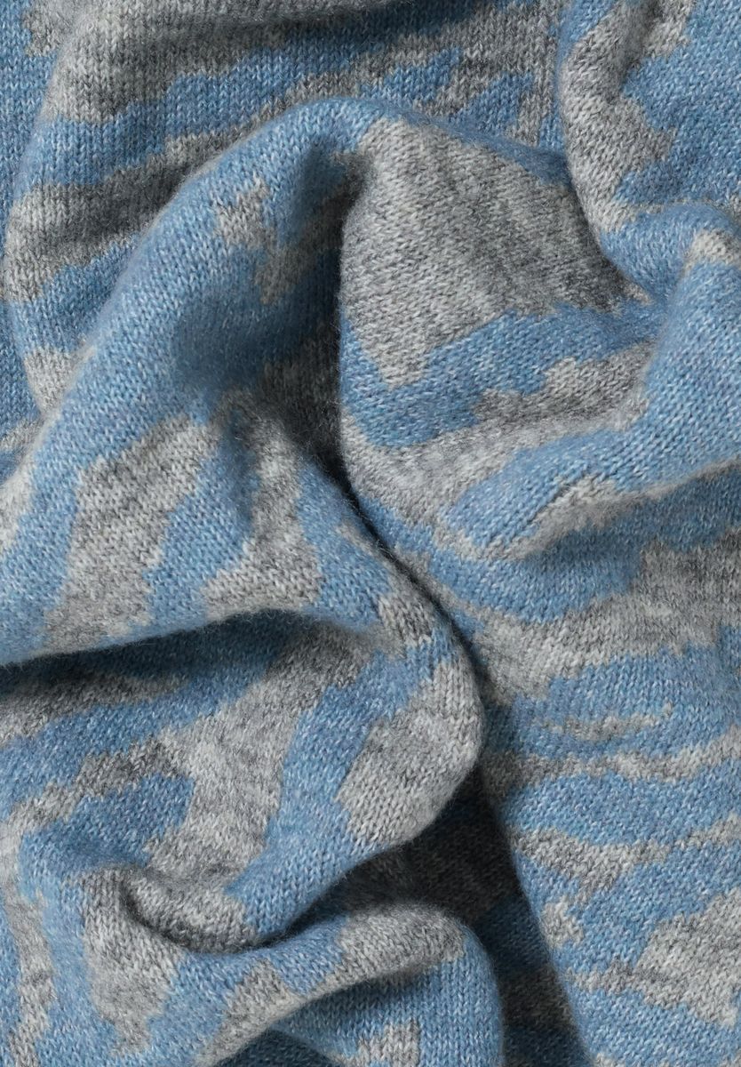 Dreieckstuch mit Zebramuster