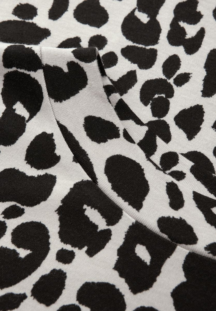 Gemustertes Kurzarmshirt