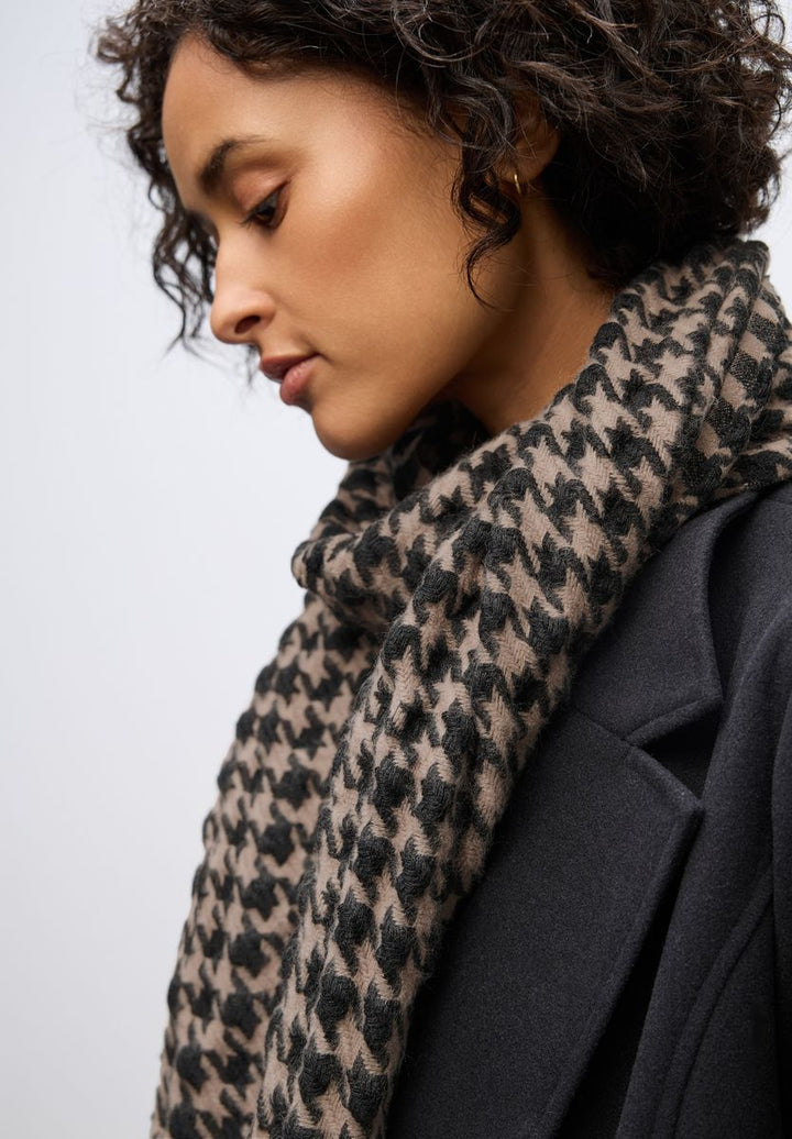 Houndstooth Strukturschal