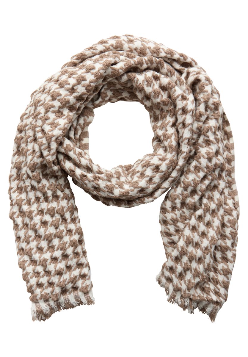 Houndstooth Strukturschal