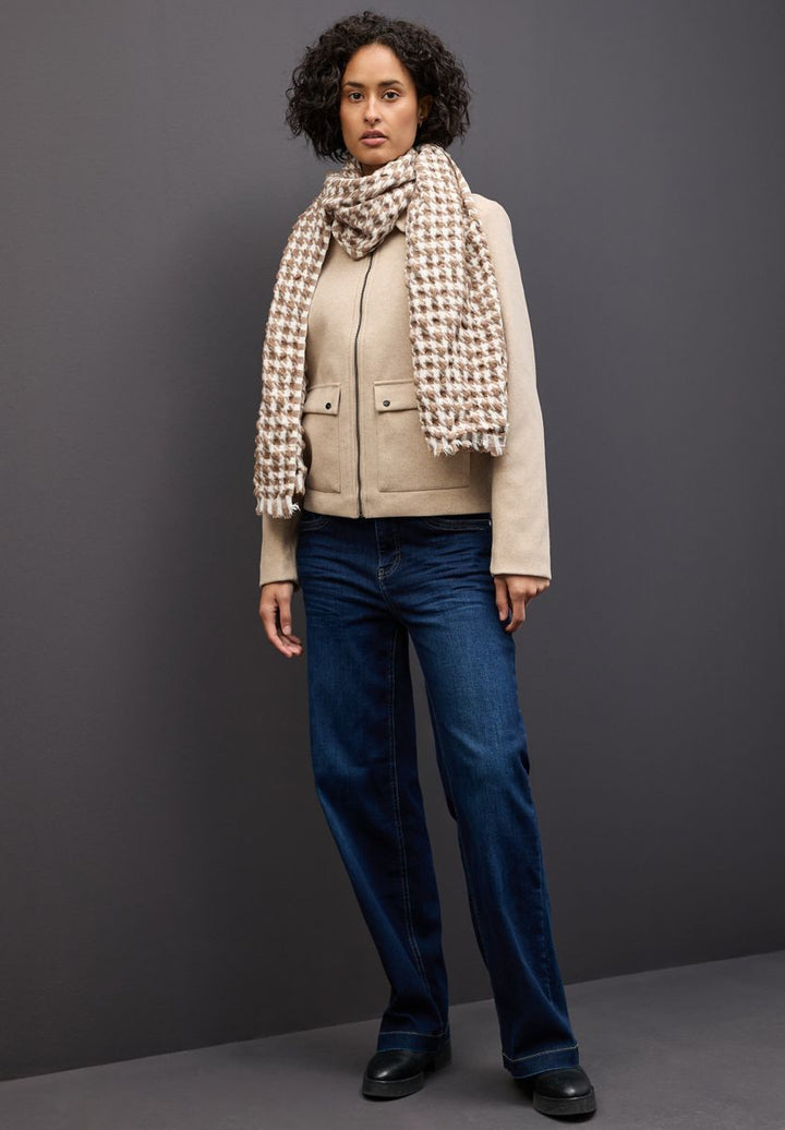 Houndstooth Strukturschal