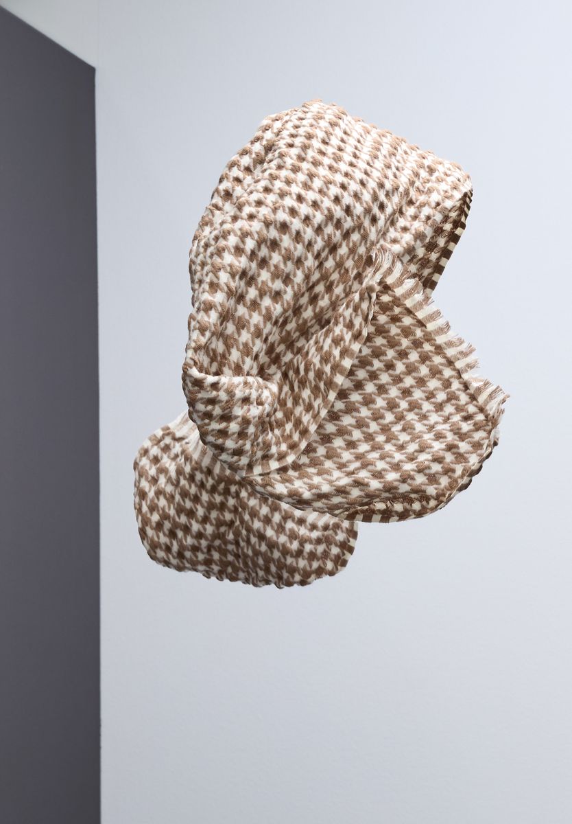 Houndstooth Strukturschal