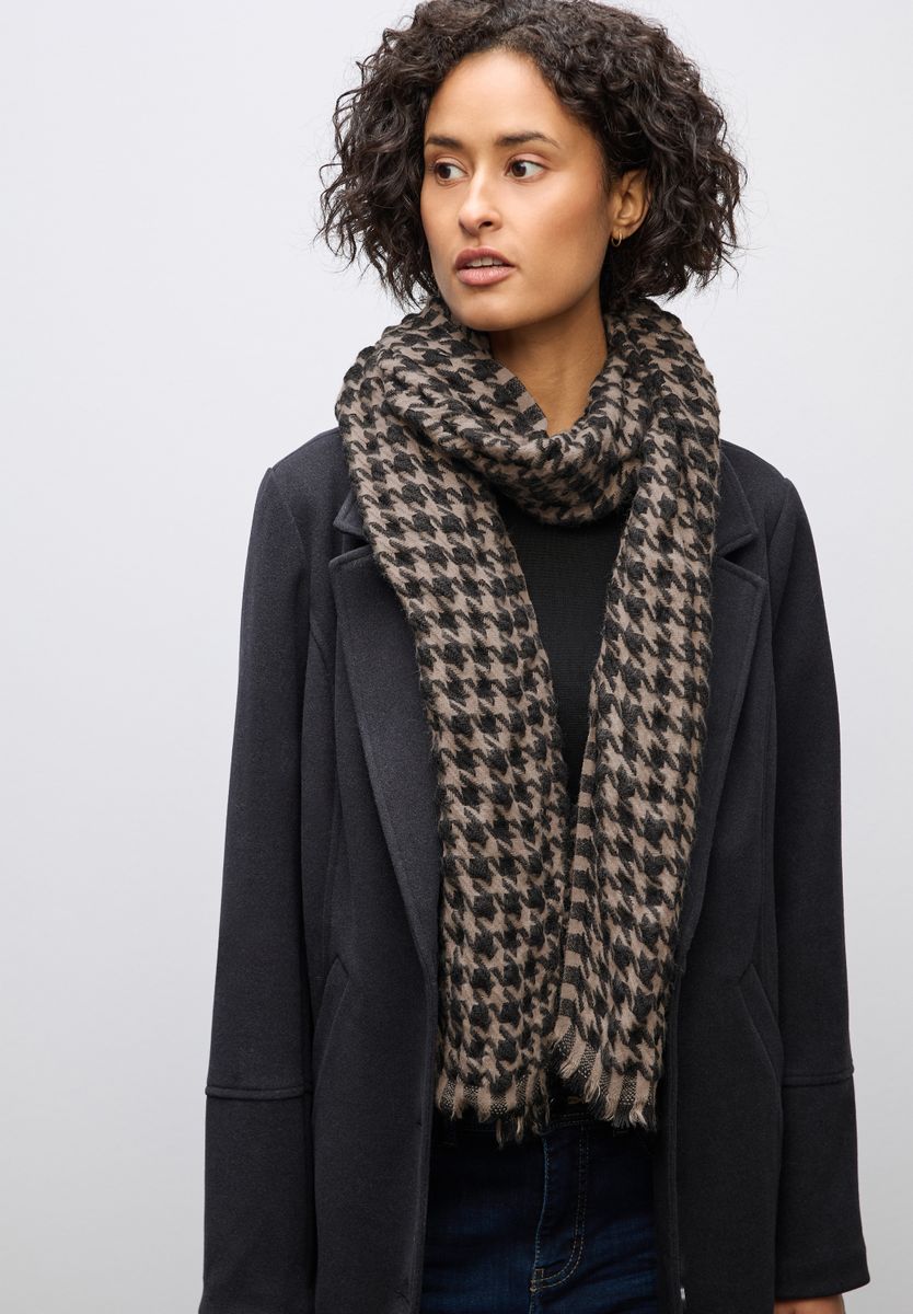 Houndstooth Strukturschal