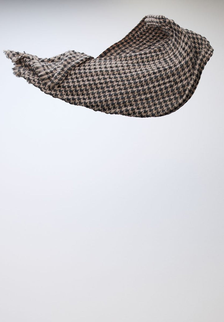 Houndstooth Strukturschal