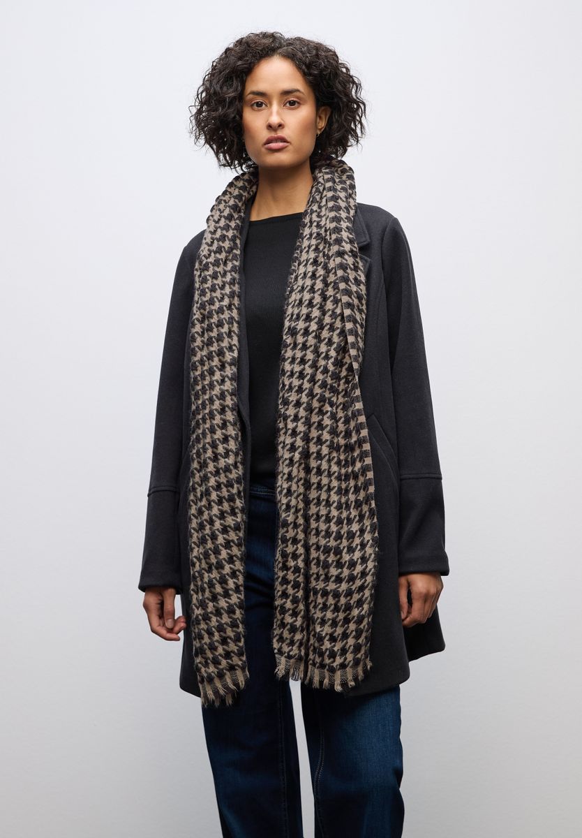 Houndstooth Strukturschal