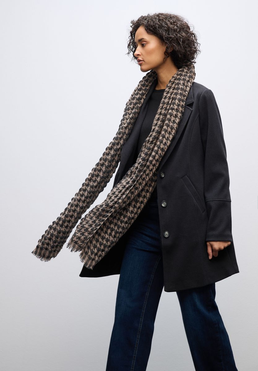 Houndstooth Strukturschal