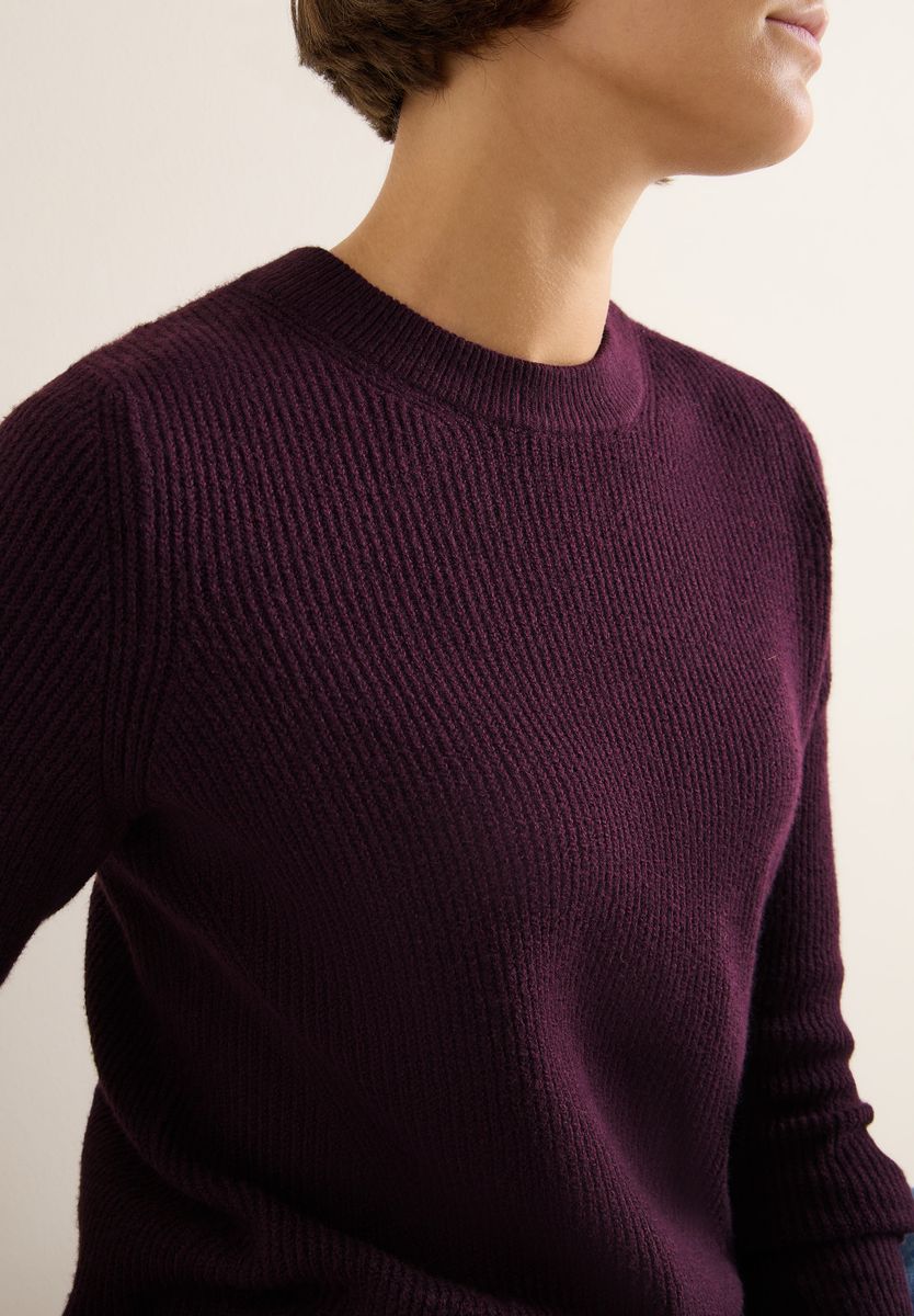 Pullover mit Strukturdetails
