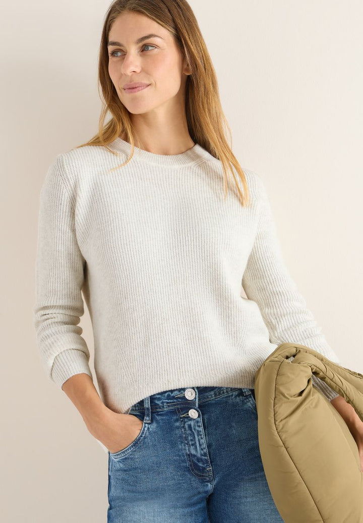 Pullover mit Strukturdetails