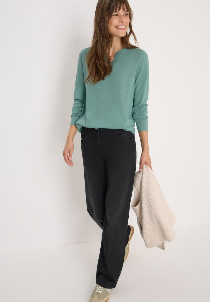 Shirt im Tunika-Look