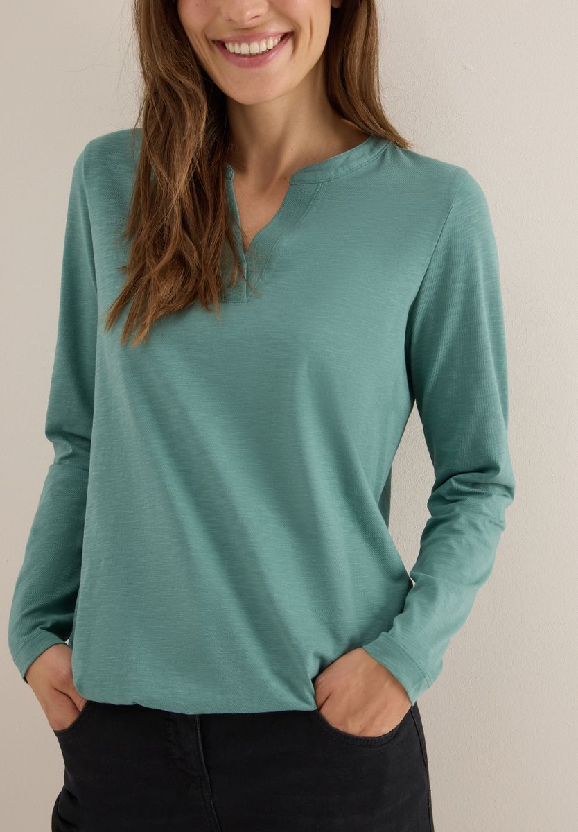 Shirt im Tunika-Look