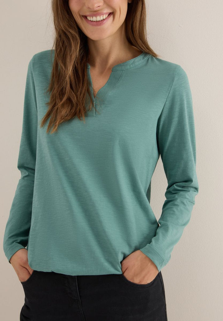 Shirt im Tunika-Look