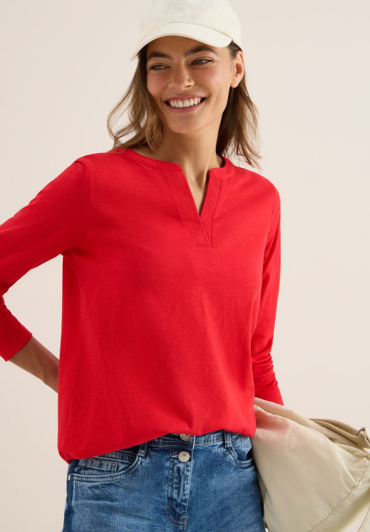 Shirt im Tunika-Look