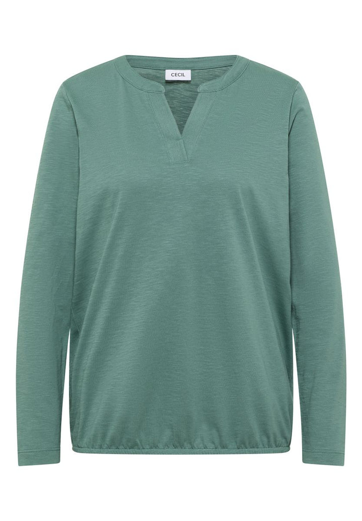 Shirt im Tunika-Look