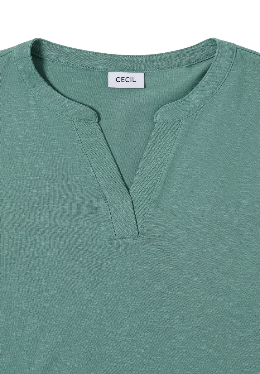 Shirt im Tunika-Look