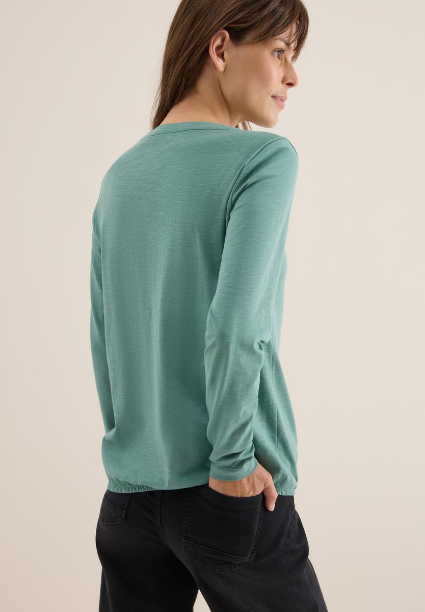 Shirt im Tunika-Look