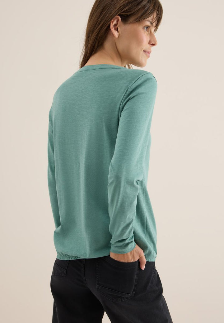 Shirt im Tunika-Look